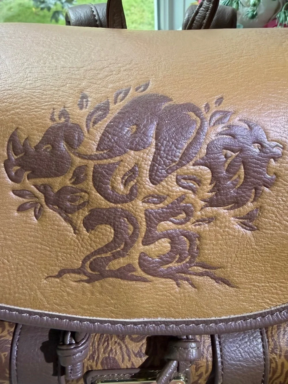 NWT Disney Parks Animal Kingdom 25th Anniversary Luongfly Mini Backpack